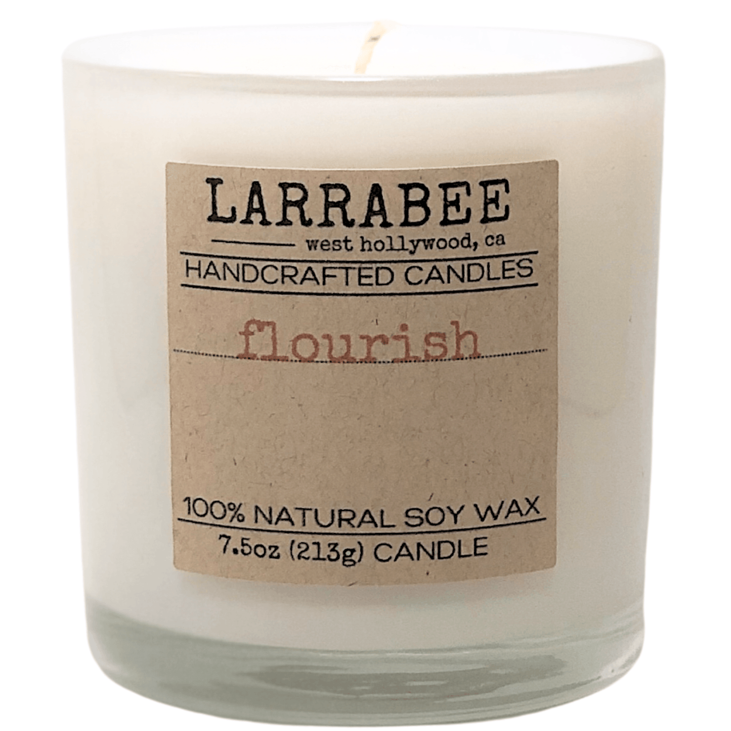 Flourish handcrafted candle   Larrab.ee