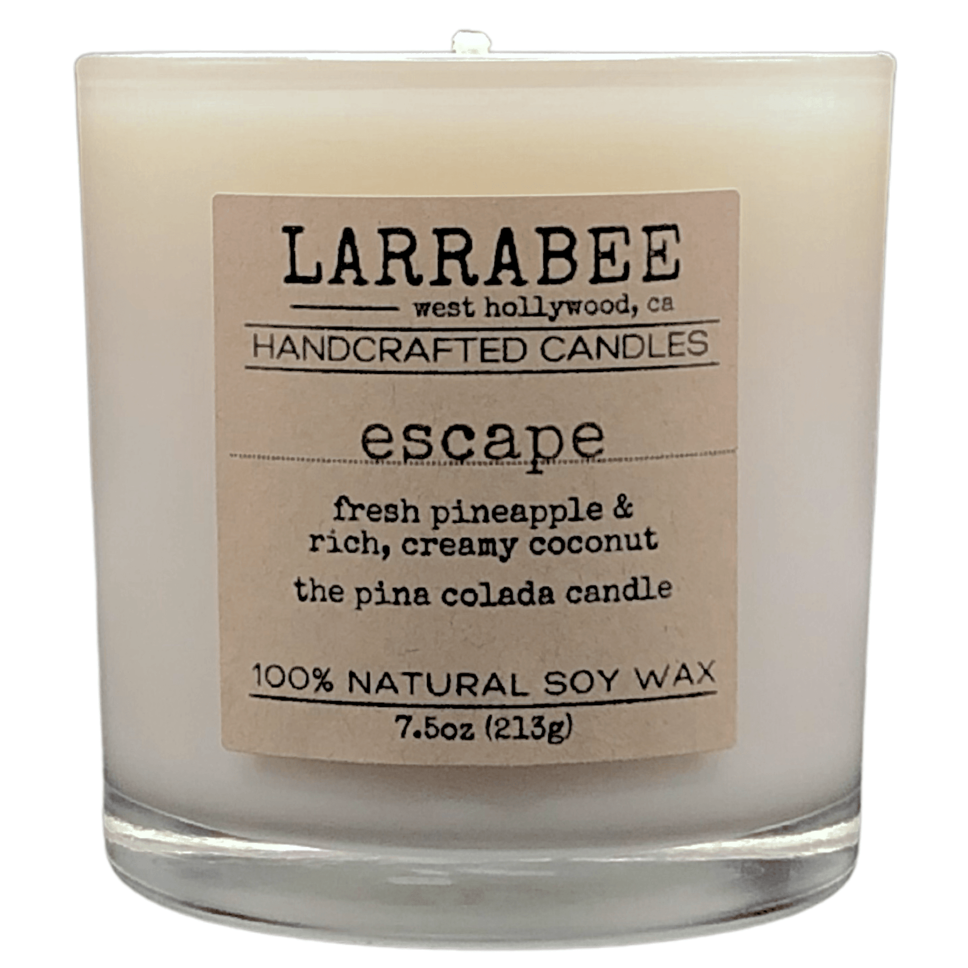 Escape handcrafted candle   Larrab.ee