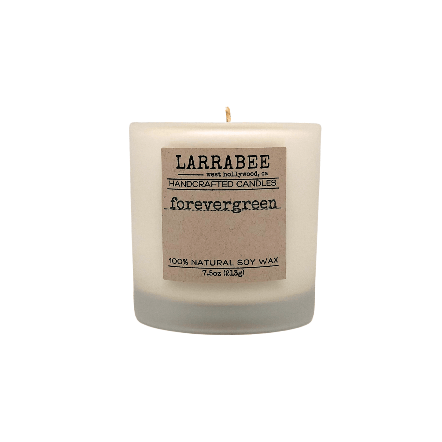 Forevergreen handcrafted candle   Larrab.ee