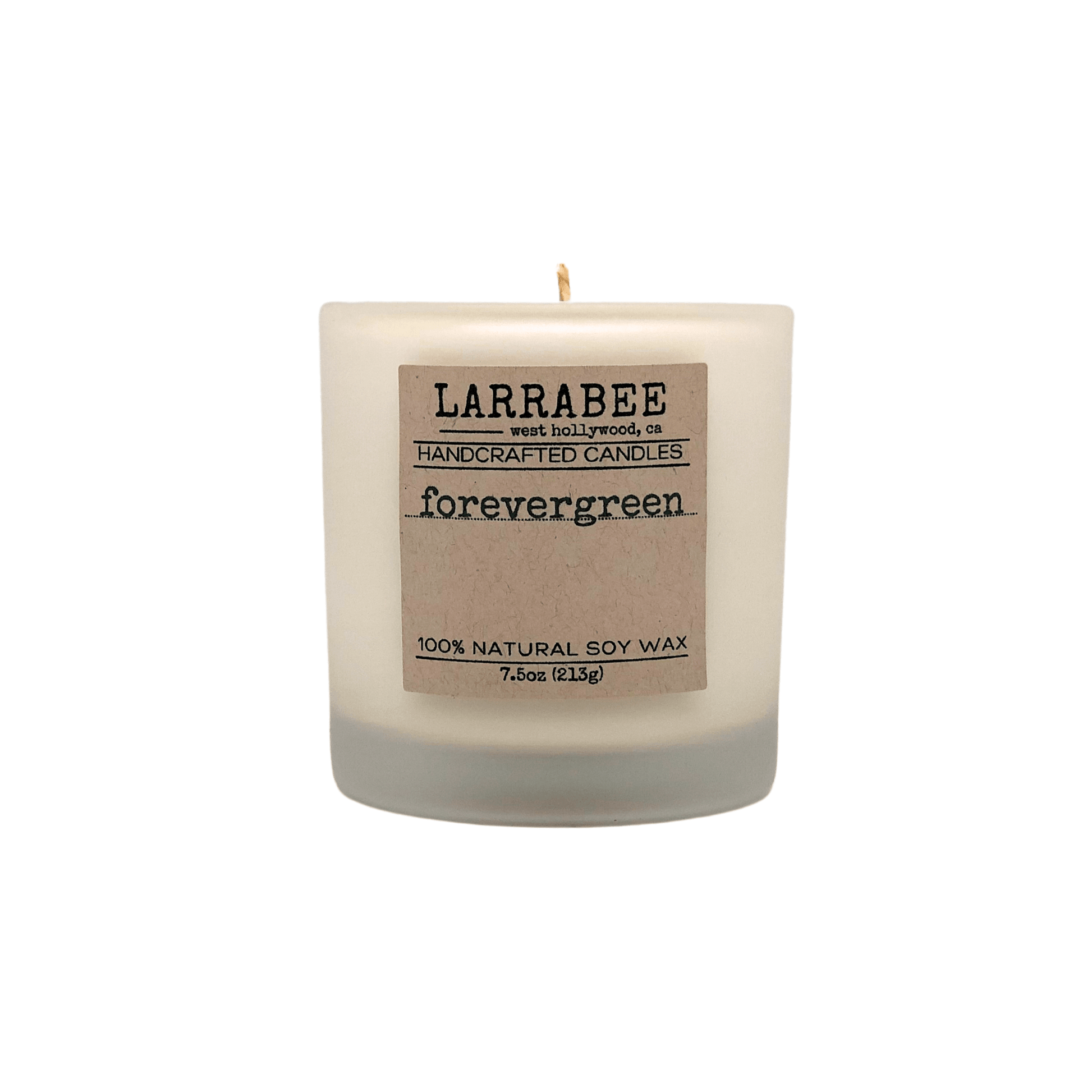 Forevergreen handcrafted candle   Larrab.ee