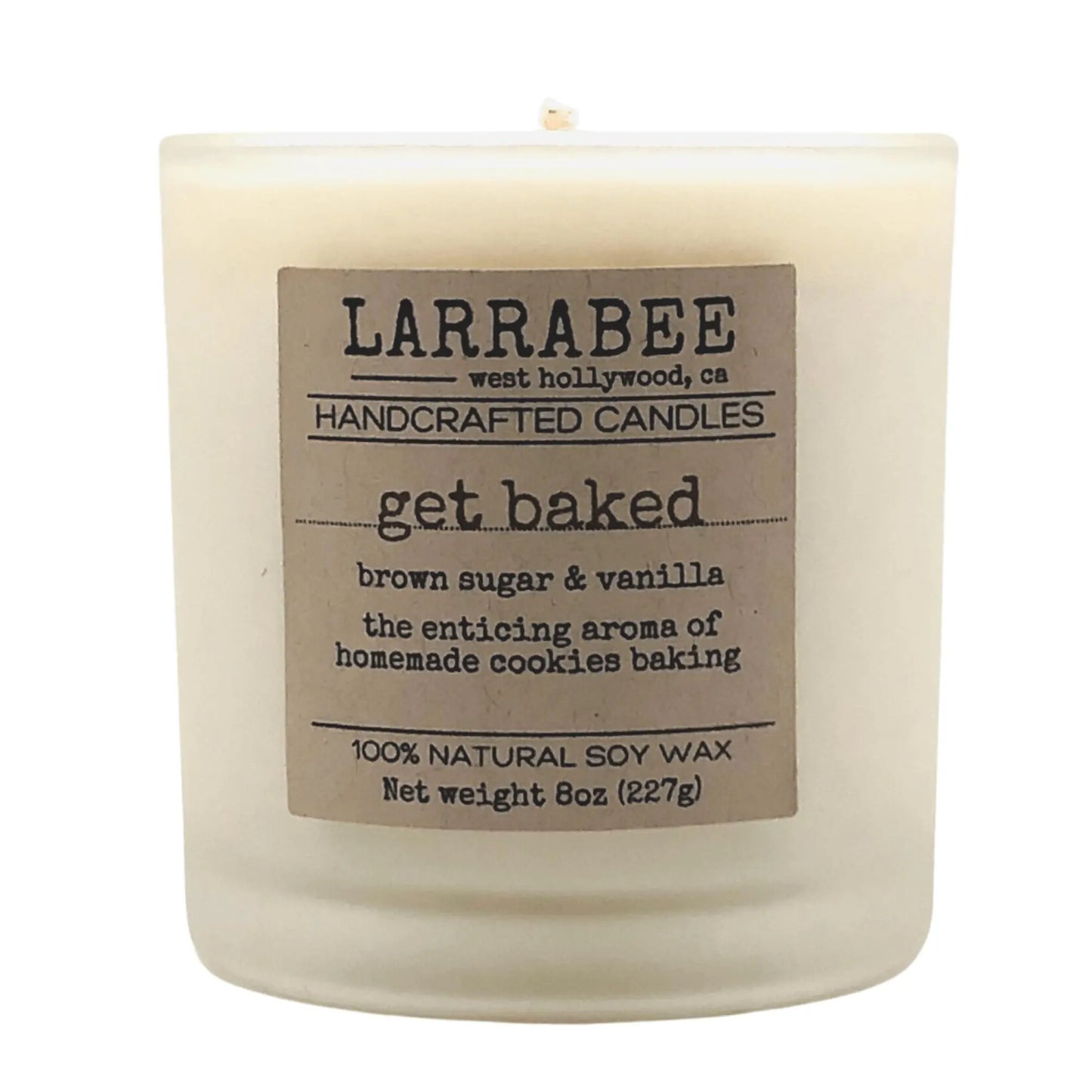 Get Baked handcrafted candle   Larrab.ee