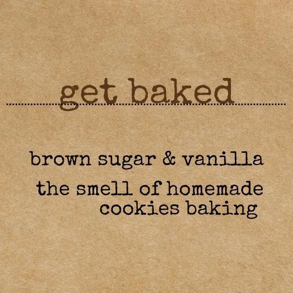 Get Baked handcrafted candle   Larrab.ee