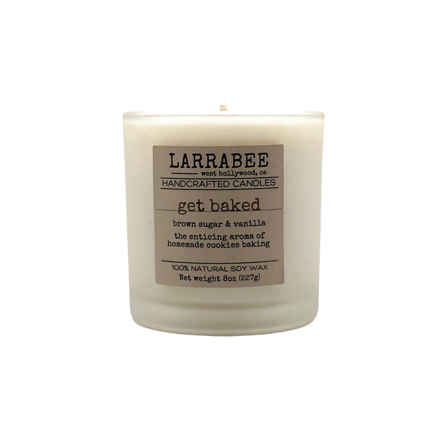 Get Baked handcrafted candle Larrab.ee
