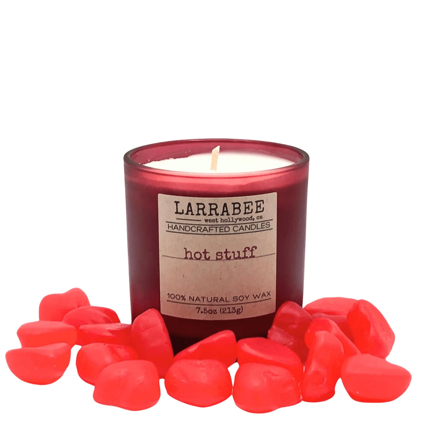 Hot Stuff handcrafted candle Larrab.ee