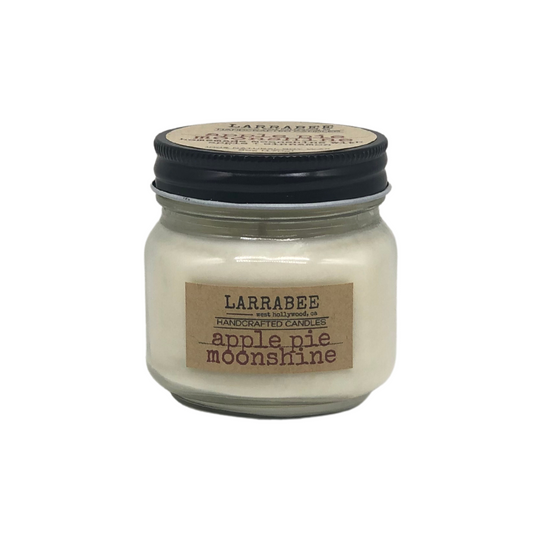 Apple Pie Moonshine handcrafted mason jar candle   Larrab.ee