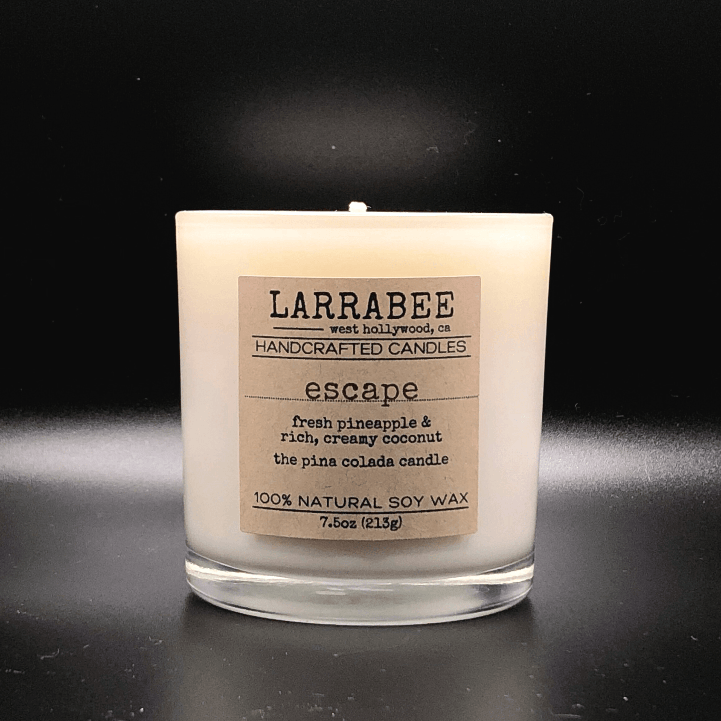 Escape handcrafted candle   Larrab.ee