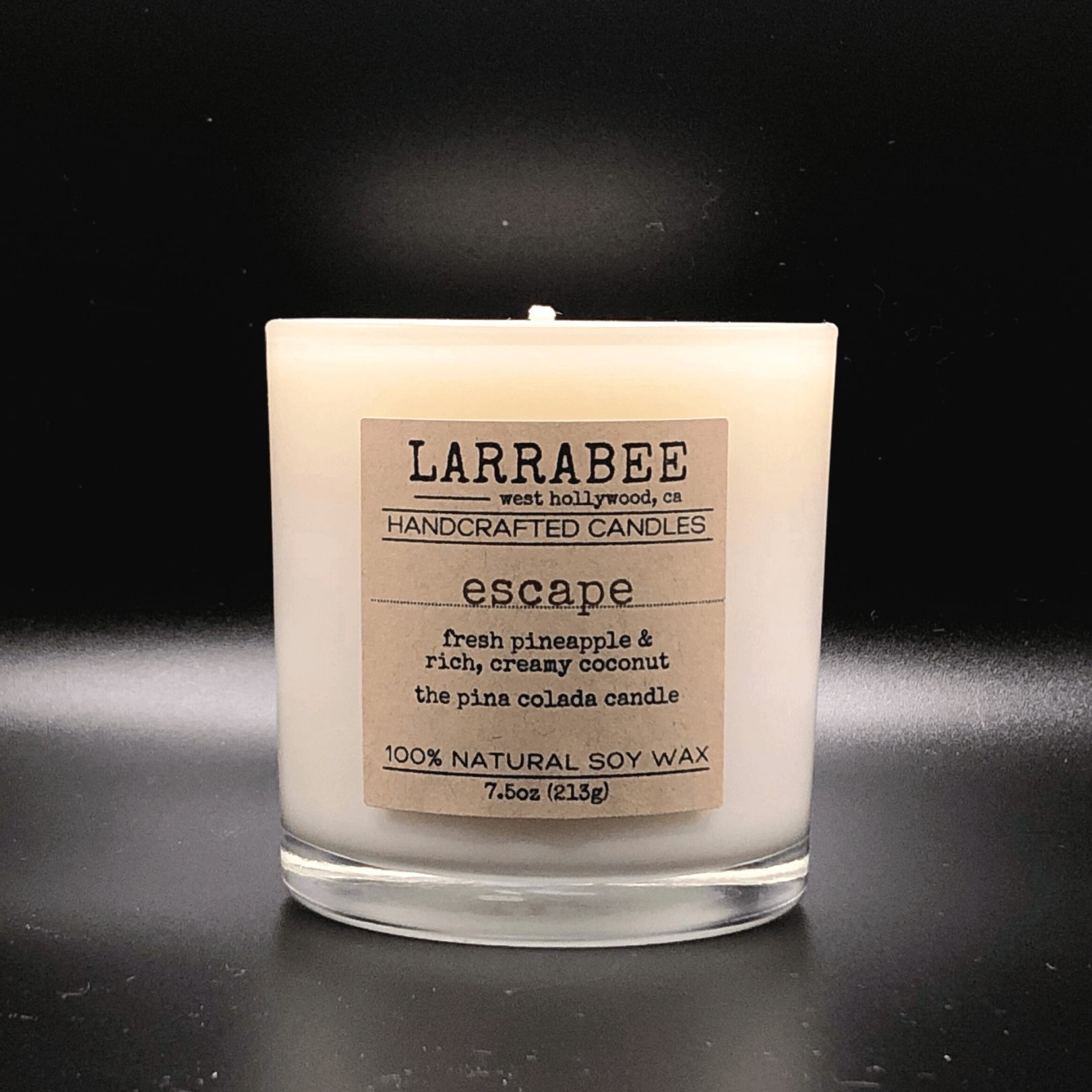 Escape handcrafted candle   Larrab.ee