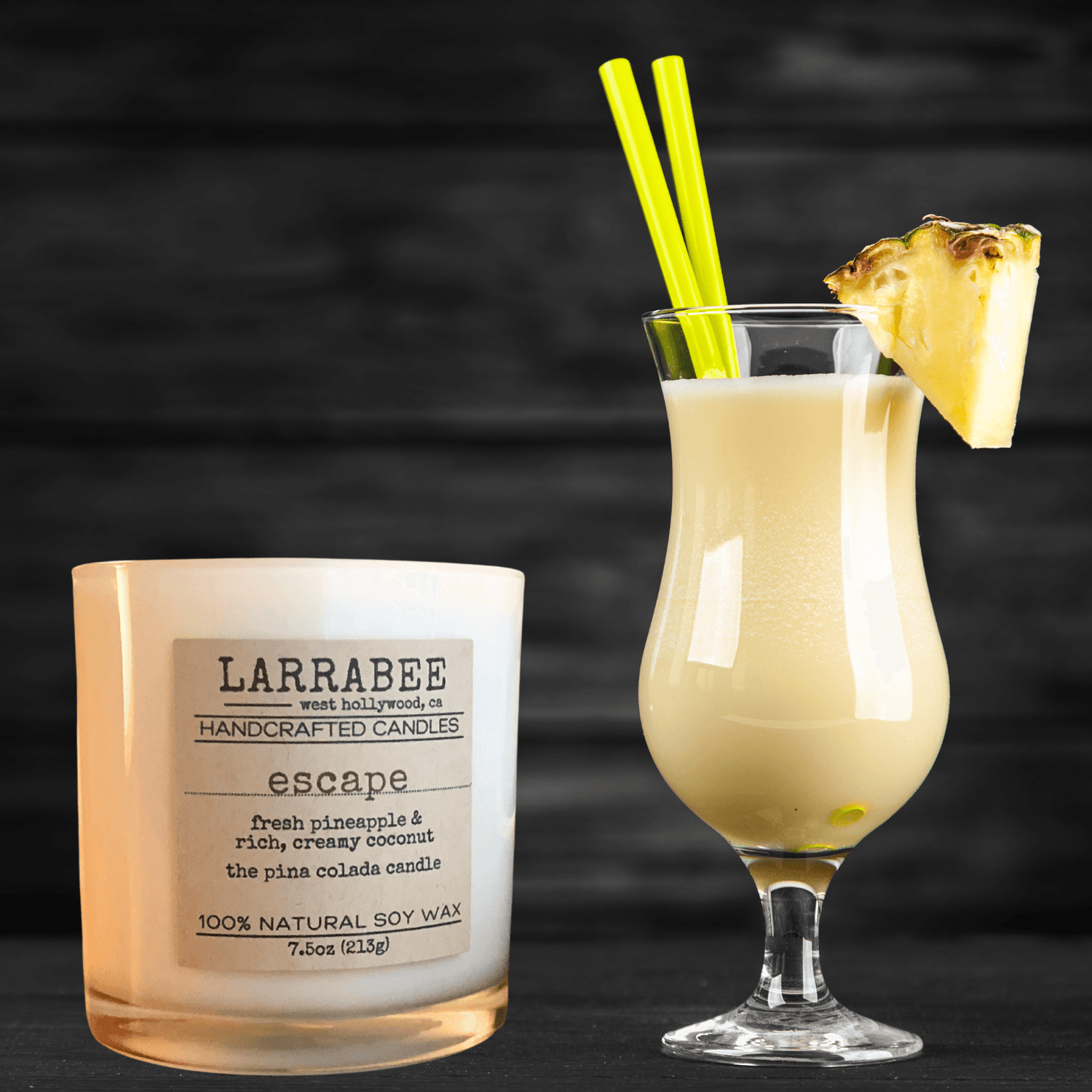 Escape handcrafted candle   Larrab.ee