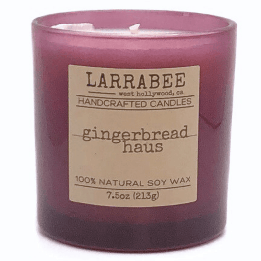 Gingerbread Haus handcrafted candle   Larrab.ee