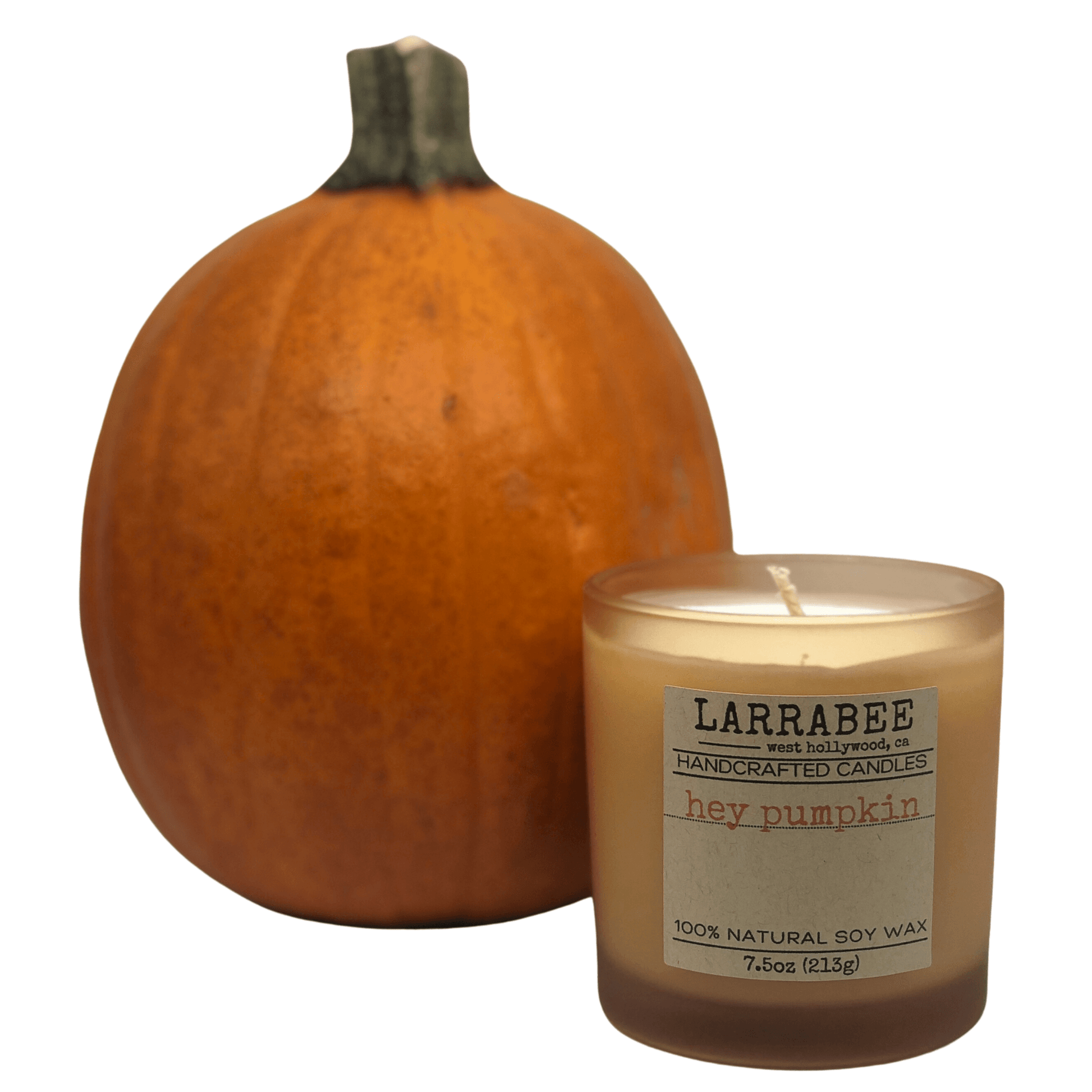 Hey Pumpkin! handcrafted candle   Larrab.ee