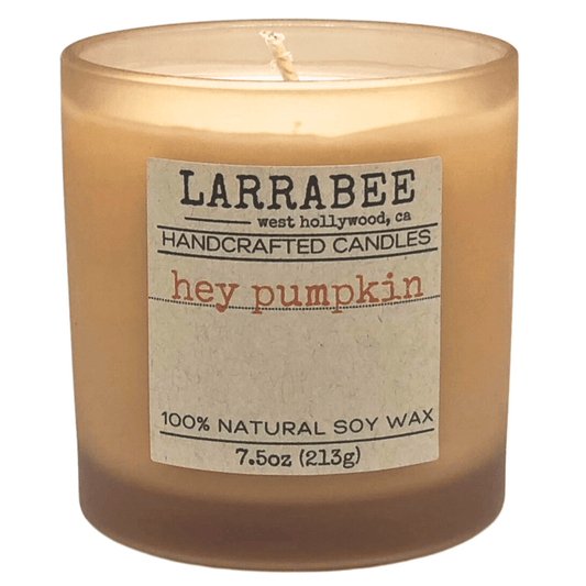 Hey Pumpkin! handcrafted candle   Larrab.ee