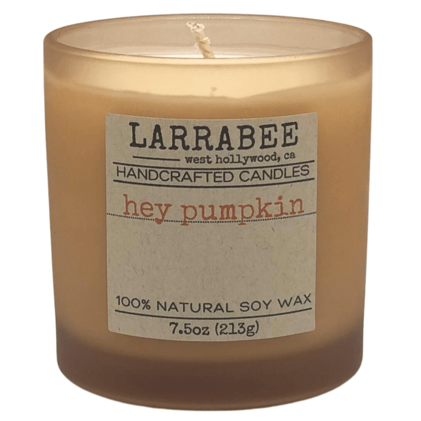 Hey Pumpkin! handcrafted candle   Larrab.ee