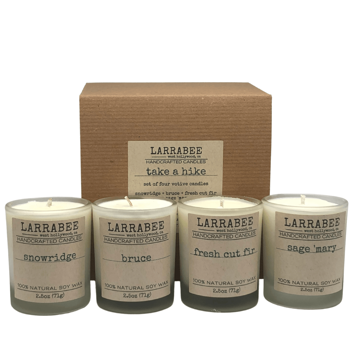 Take A Hike candle set   Larrab.ee