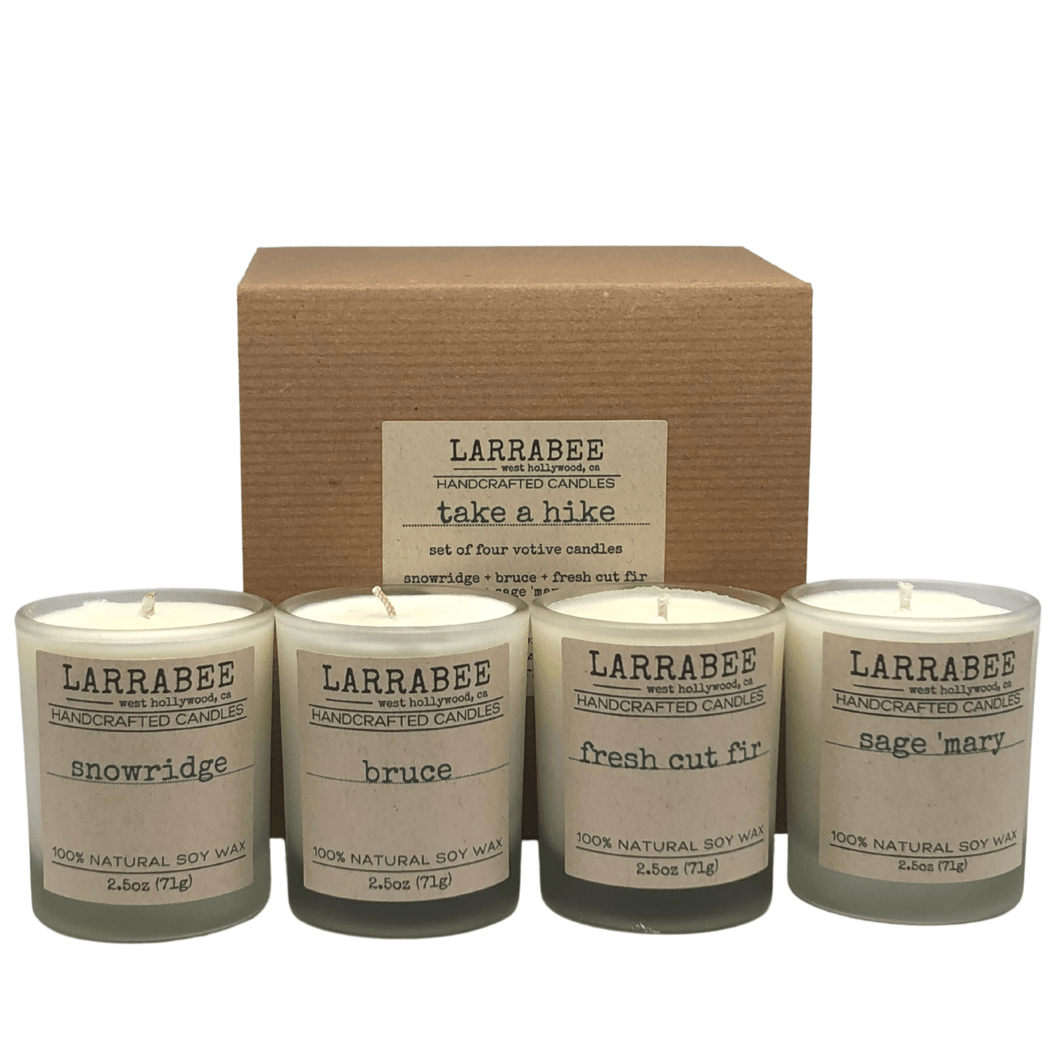 Take A Hike candle set   Larrab.ee