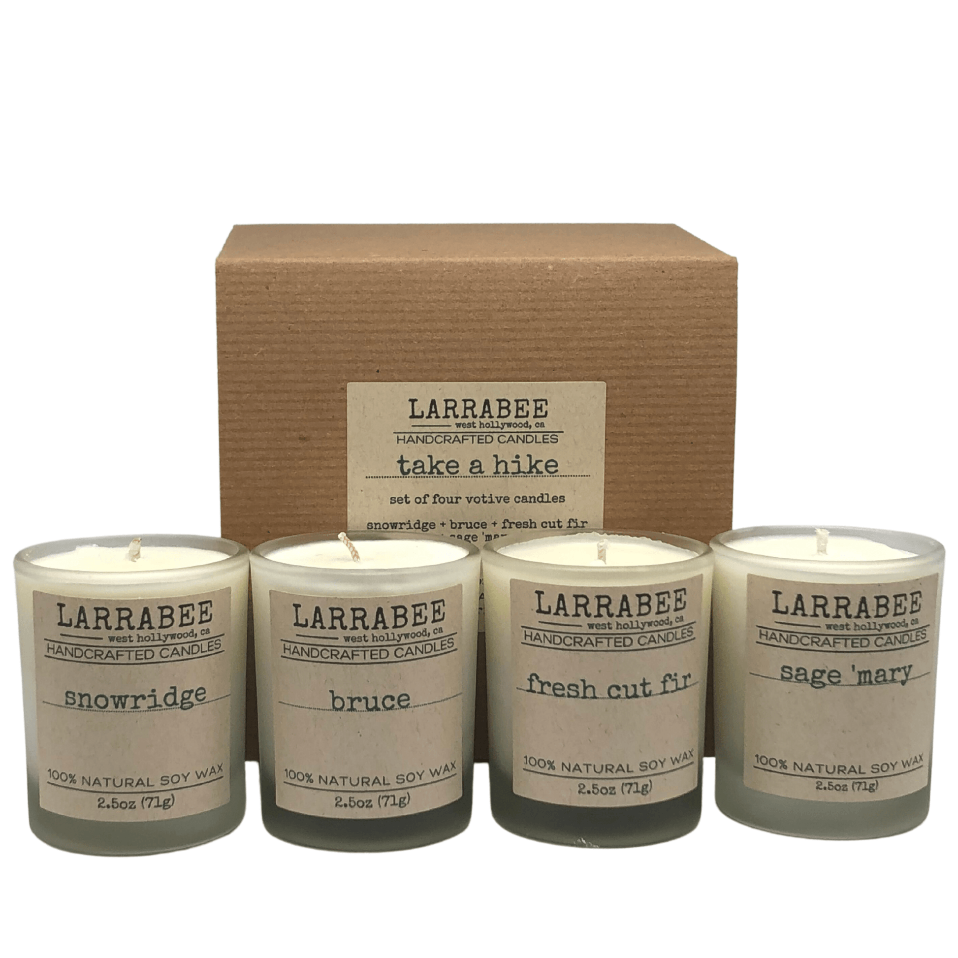 Take A Hike candle set   Larrab.ee