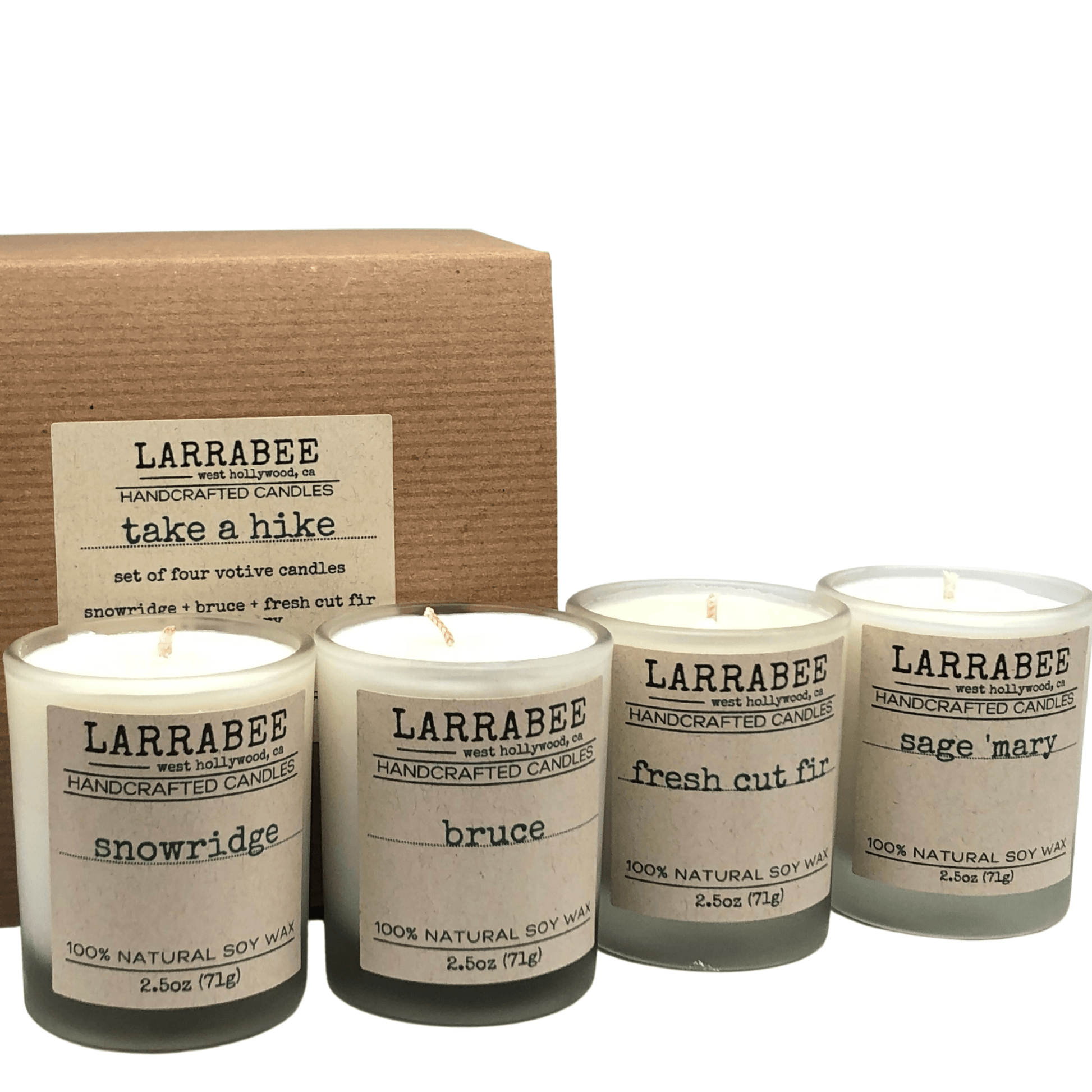 Take A Hike candle set   Larrab.ee
