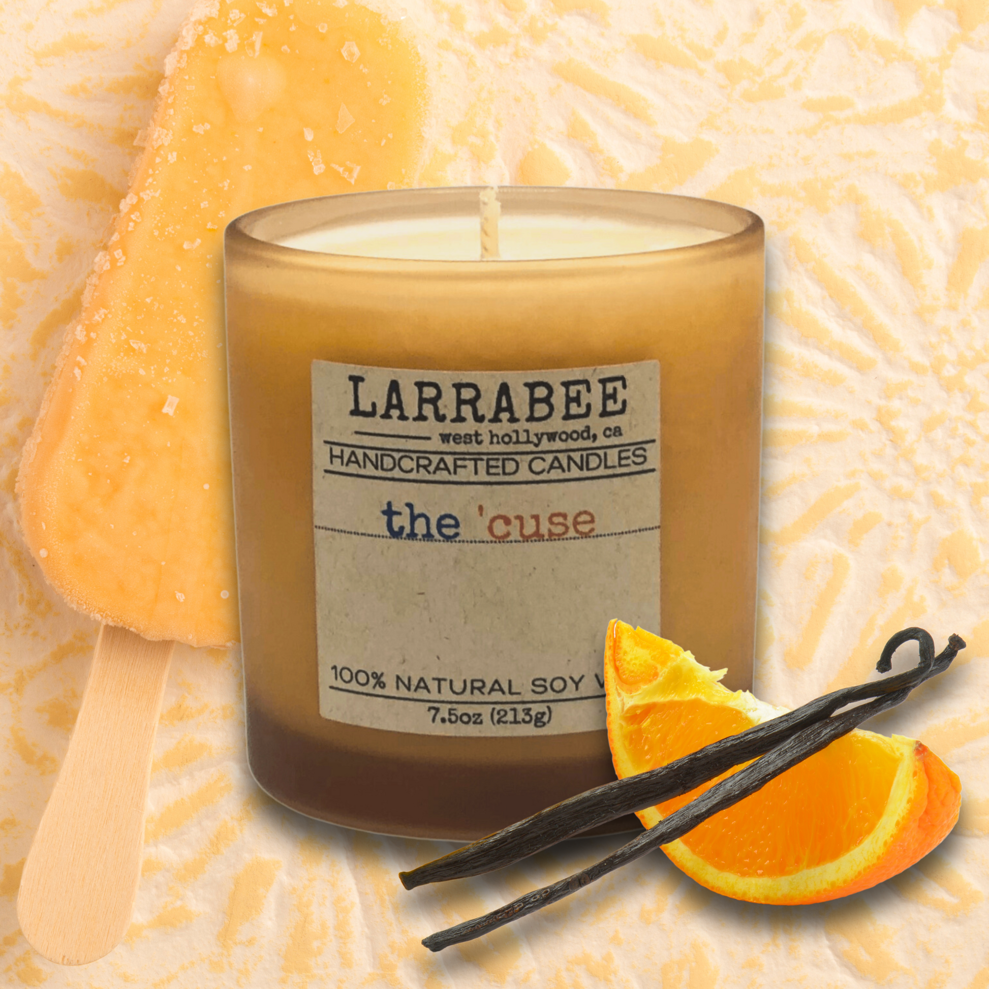 The 'Cuse handcrafted candle   Larrab.ee