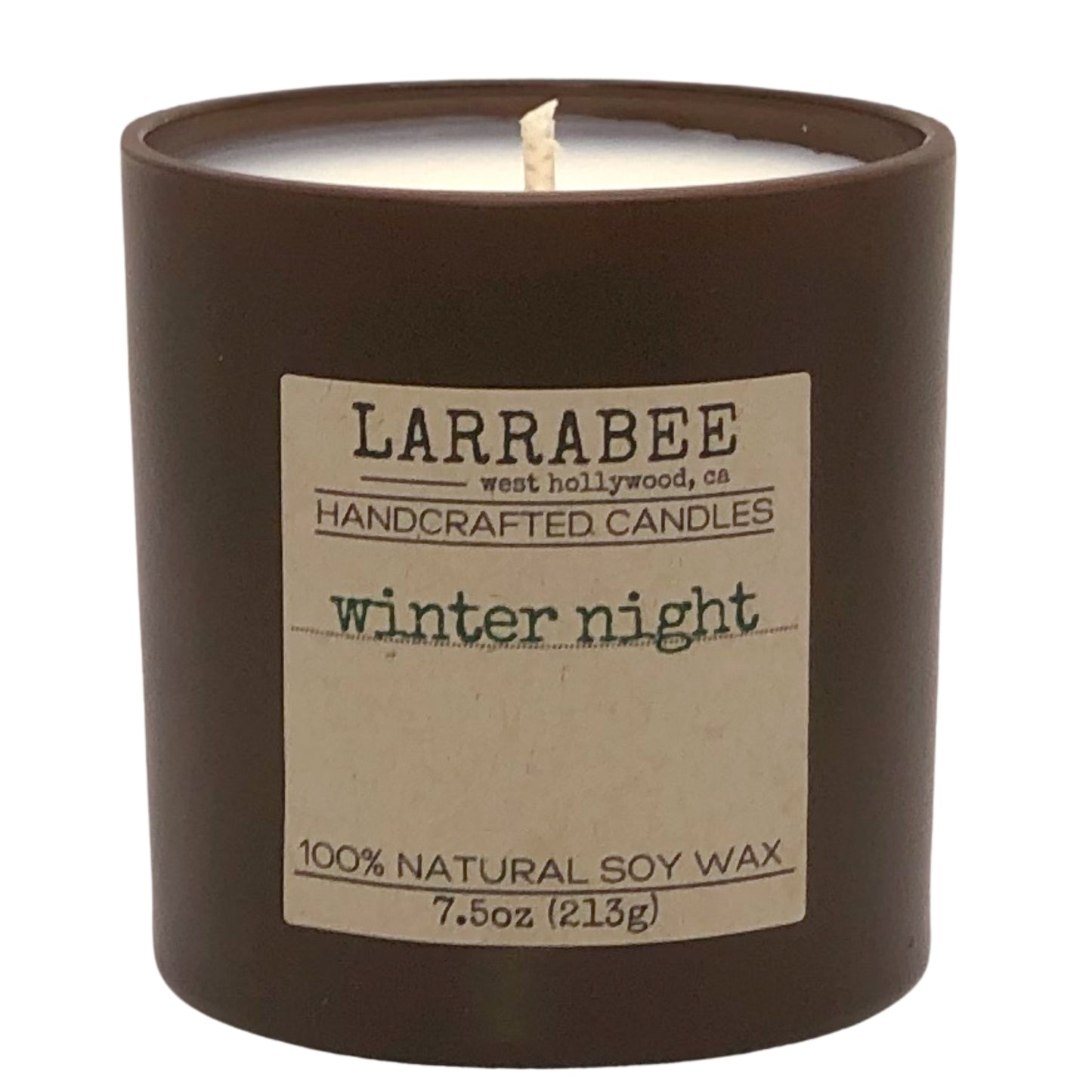 Winter Night handcrafted candle   Larrab.ee