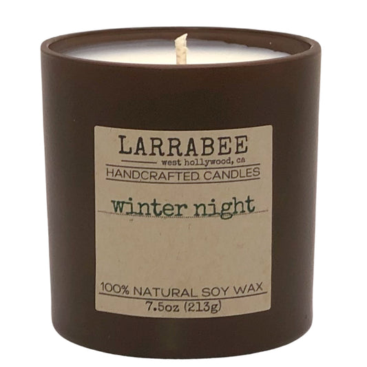 Winter Night handcrafted candle   Larrab.ee