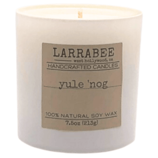 Yule 'Nog handcrafted candle Larrab.ee