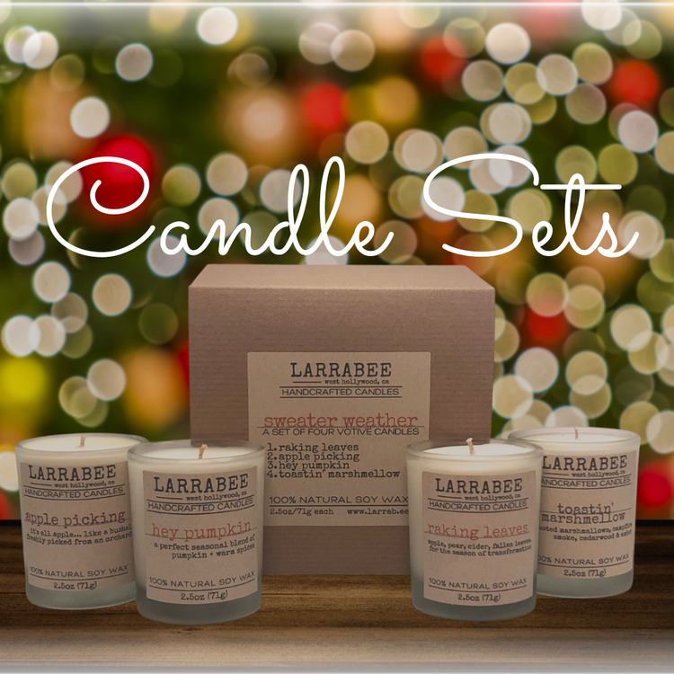 Candle Sets Collection Cover featuring the Sweater Weather candle set