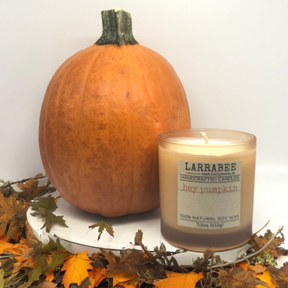 Hey Pumpkin! handcrafted candle