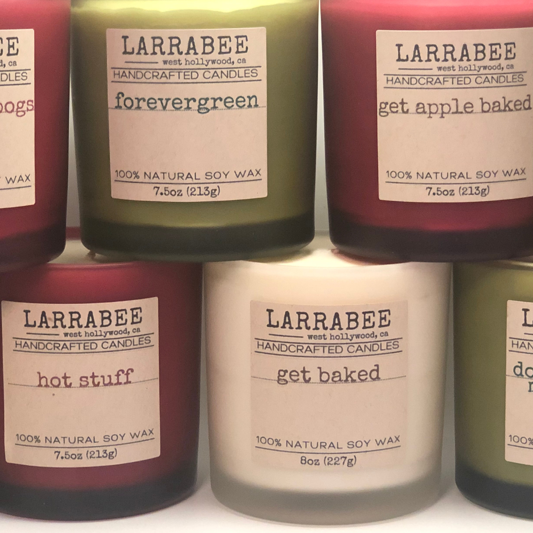 LARRABEE Handcrafted Candles every scent has a story –