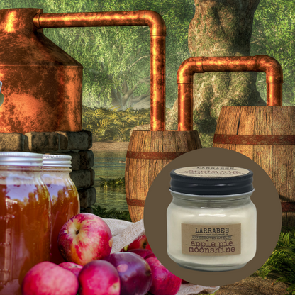 Apple Pie Moonshine handcrafted candle