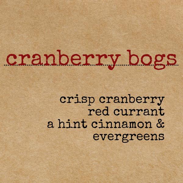 Cranberry Bogs handcrafted candle   Larrab.ee