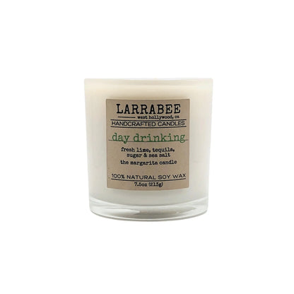 Day Drinking handcrafted candle   Larrab.ee