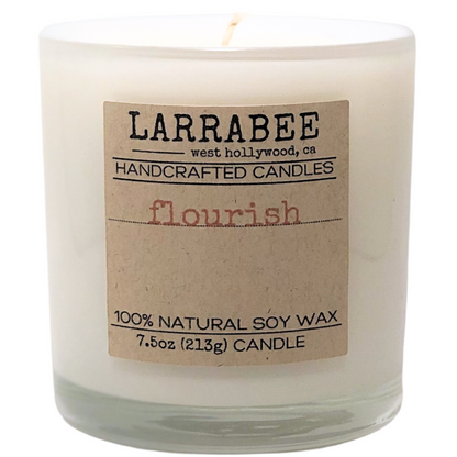 Flourish handcrafted candle