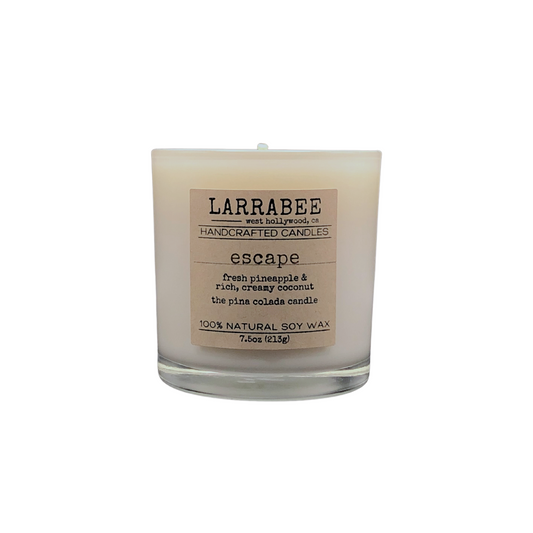 Escape handcrafted candle