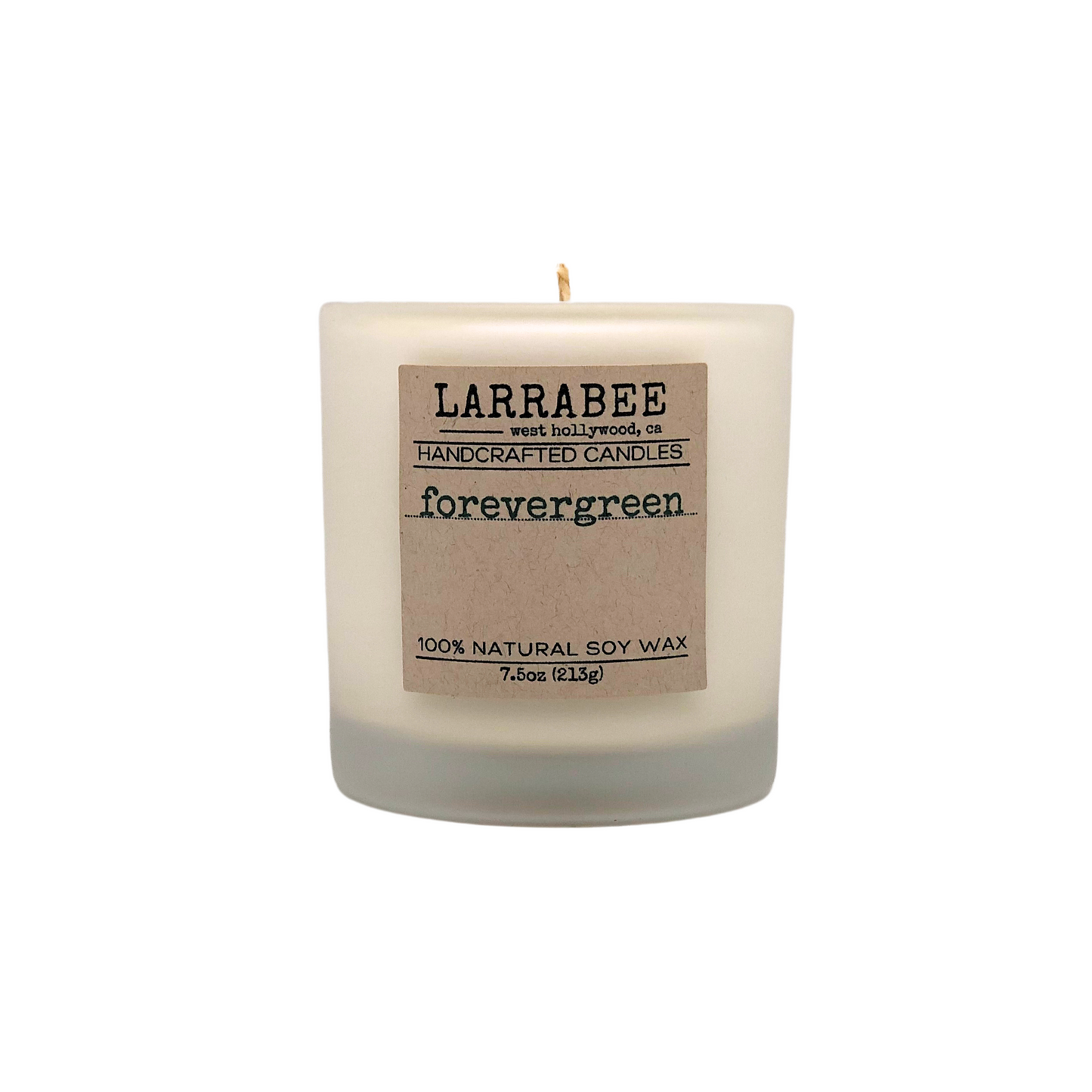 Forevergreen handcrafted candle