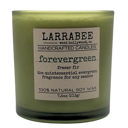 Forevergreen handcrafted candle