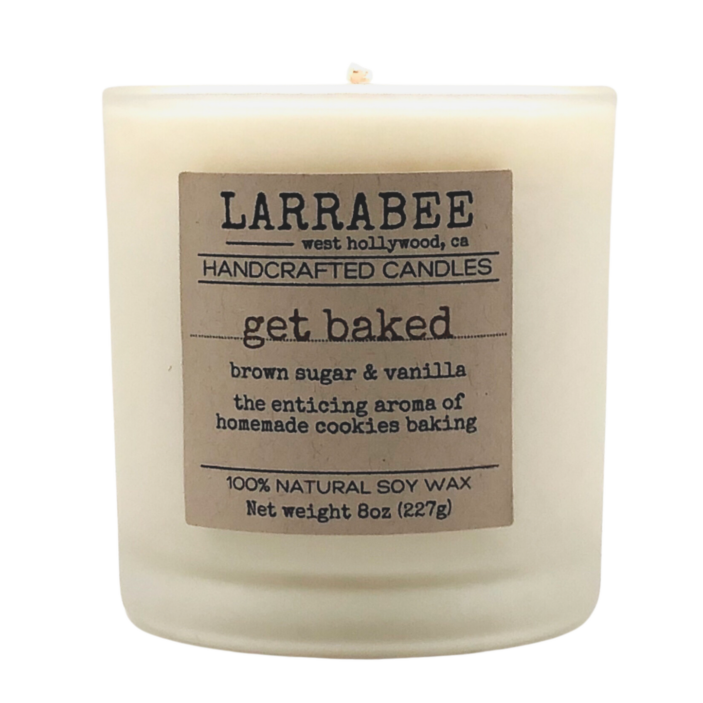 Get Baked handcrafted candle