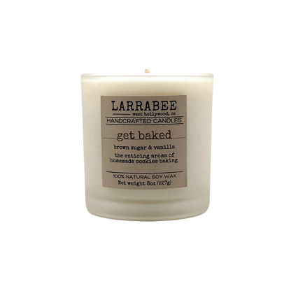 Get Baked handcrafted candle   Larrab.ee
