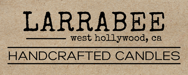 Logo Larrabee Handcrafted Candles West Hollywood, California