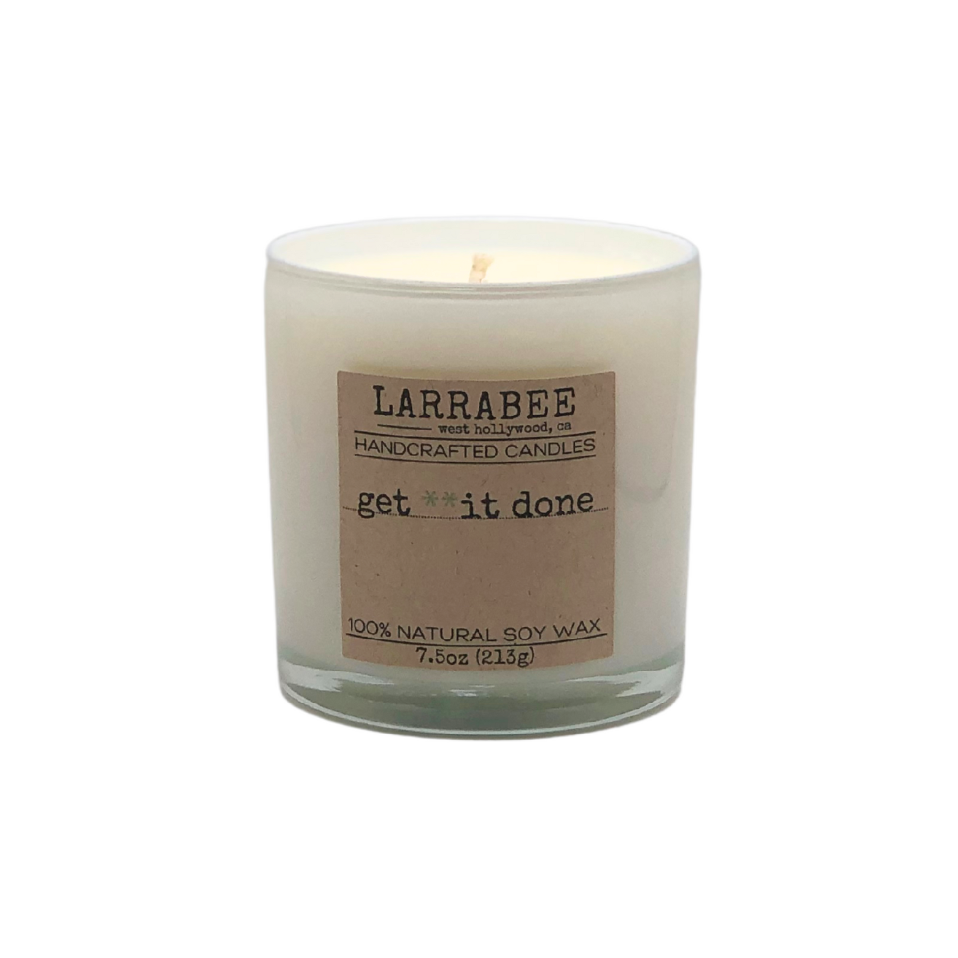 Get Shit Done handcrafted candle   Larrab.ee