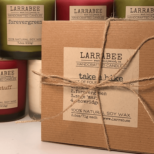 Take A Hike candle set   Larrab.ee