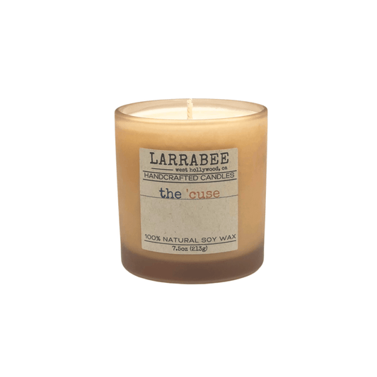The 'Cuse handcrafted candle   Larrab.ee