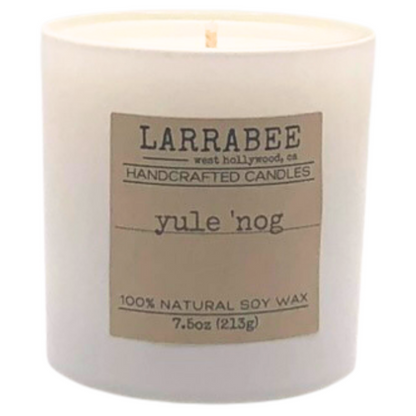 Yule 'Nog handcrafted candle