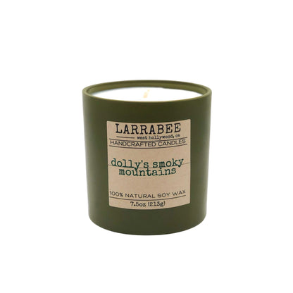Dolly's Smoky Mountains handcrafted candle