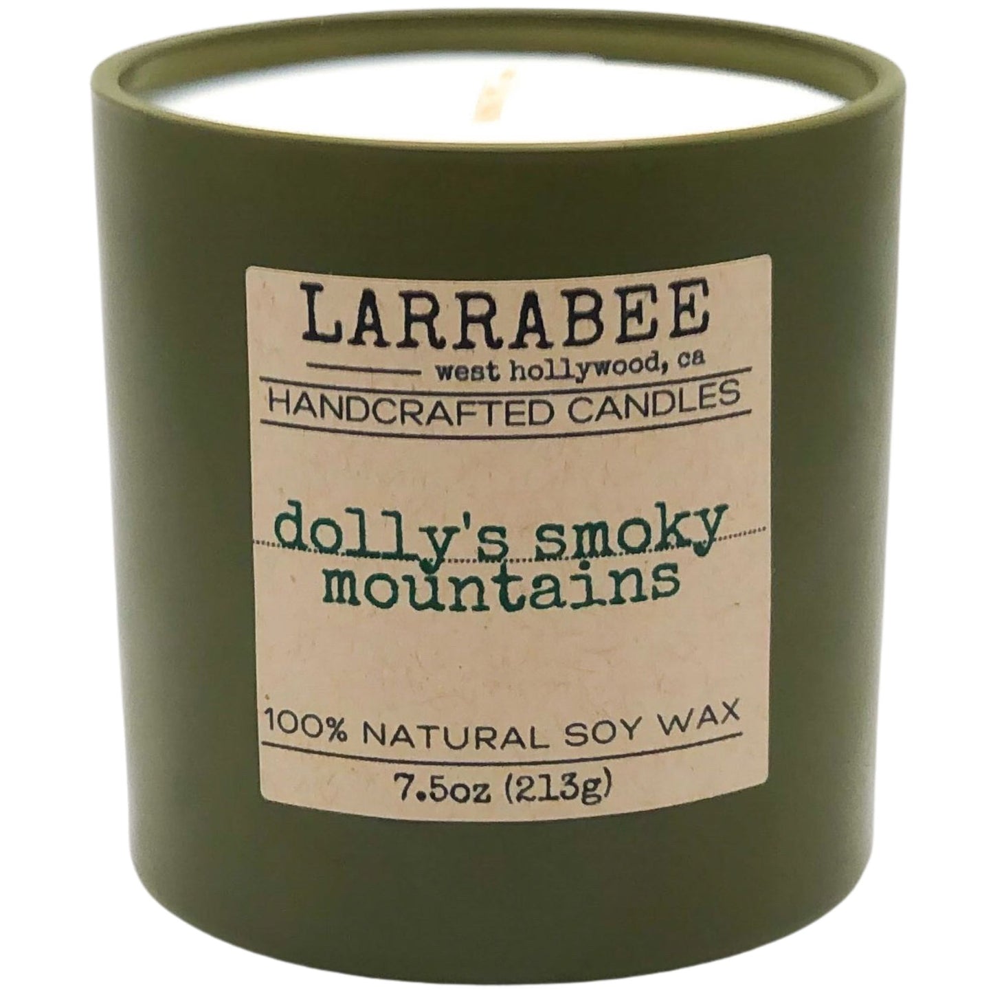 Dolly's Smoky Mountains handcrafted candle